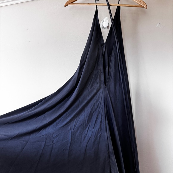 Karma Highway Boho Charcoal Maxi Dress One Size Festival Resort - Picture 7 of 9